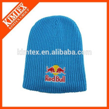 wholesale foot ball custom long design acrylic beanie